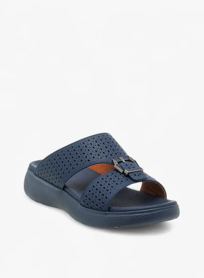 Le Confort Mens Textured Slip-On Sandals
