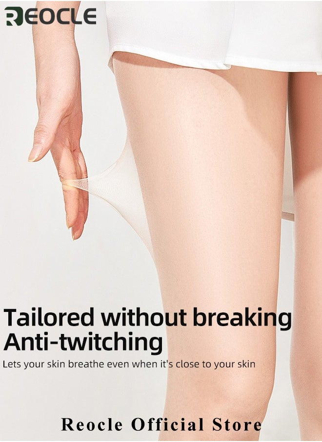 Women's Pantyhose Control Top Pantyhose with Reinforced Toes & Anti-snagging Ultra-thin Breathable Pantyhose