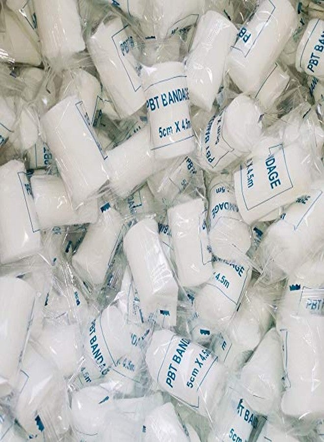 EatingBiting 20 Rolls 2 inch x 4.92 Yards Stretched Gauze Bandage Rolls with Medical Tape/Rolled Stretch Bandage/Medical Grade Sterile First Aid Wound Care Cotton Ply use Ankles Knees ect - Image 1