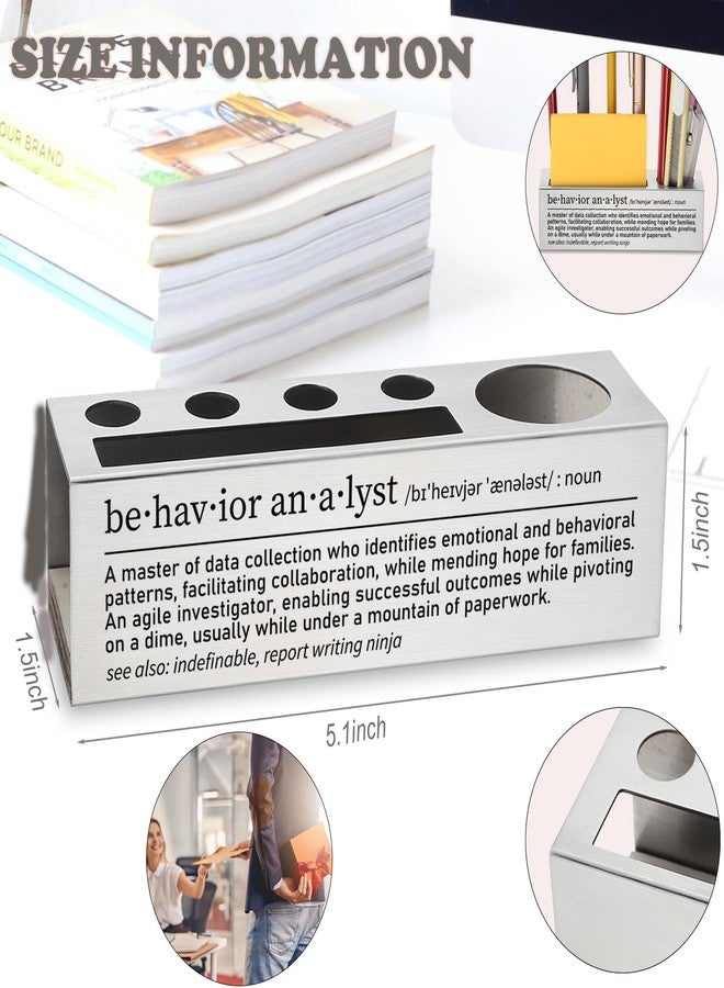 EFFJNSG Behavior Analyst Pen Holder, Desk Organizer for Behavioral Health Professionals, Gift for Behavior Analysts, Teacher Appreciation, Back to School, Motivational Desk Supplies EP115 - Image 2