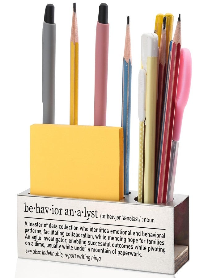EFFJNSG Behavior Analyst Pen Holder, Desk Organizer for Behavioral Health Professionals, Gift for Behavior Analysts, Teacher Appreciation, Back to School, Motivational Desk Supplies EP115 - Image 1