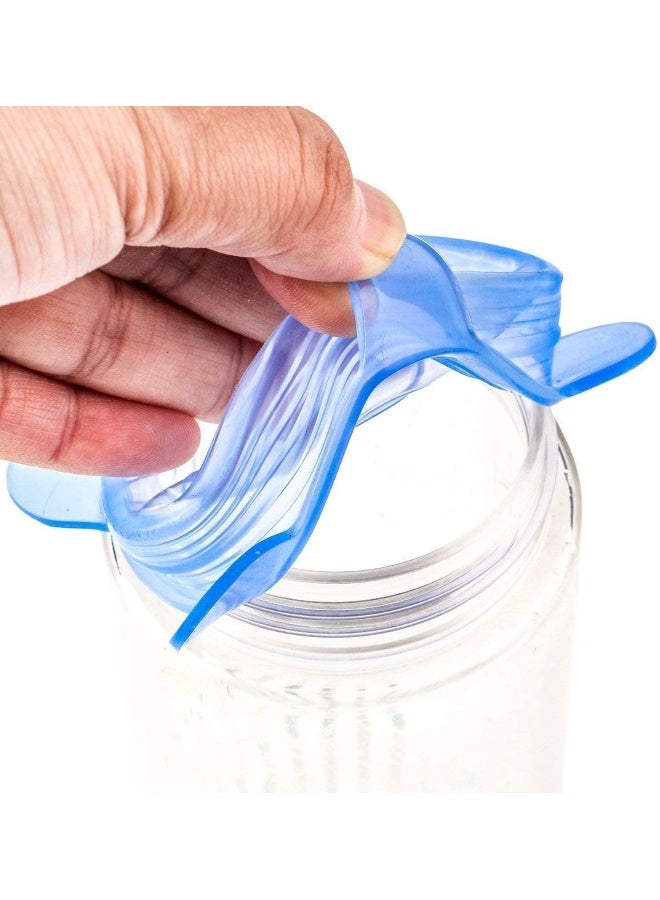 NA Silicone Lids, 12 Pack Silicone Stretch Lids, Reusable Durable and Expandable Silicone Food Cover, Silicone Covers for Fresh Food, Keep Food Fresh - Image 3