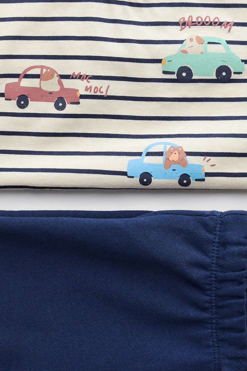 H&M 2-piece T-shirt and joggers set