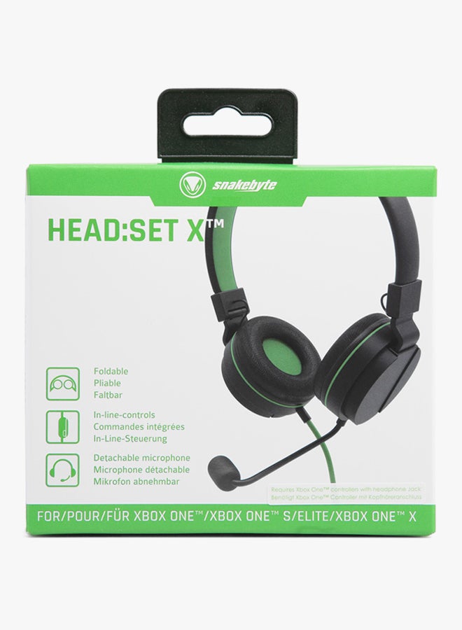 Snakebyte Headset X Wired Gaming Headphone With Mic For Xbox One - Image 4
