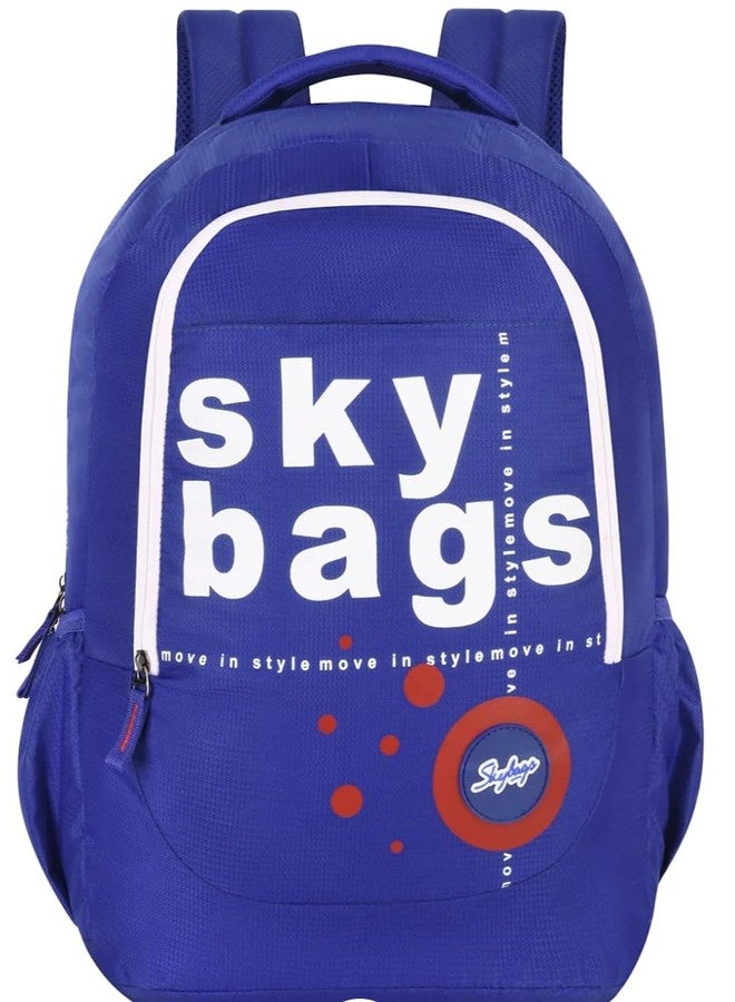 سكاي باجز حقيبة ظهر مدرسية Skybags ZIPPY 01 ذات قسمين، لون أزرق - Image 1