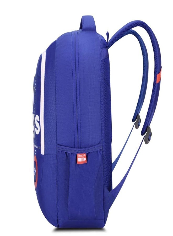 سكاي باجز حقيبة ظهر مدرسية Skybags ZIPPY 01 ذات قسمين، لون أزرق - Image 4