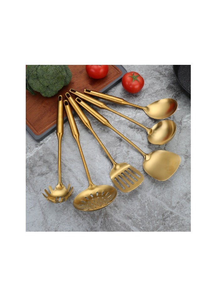 EBMINI New Stainless Steel Spatula Six Piece Set 