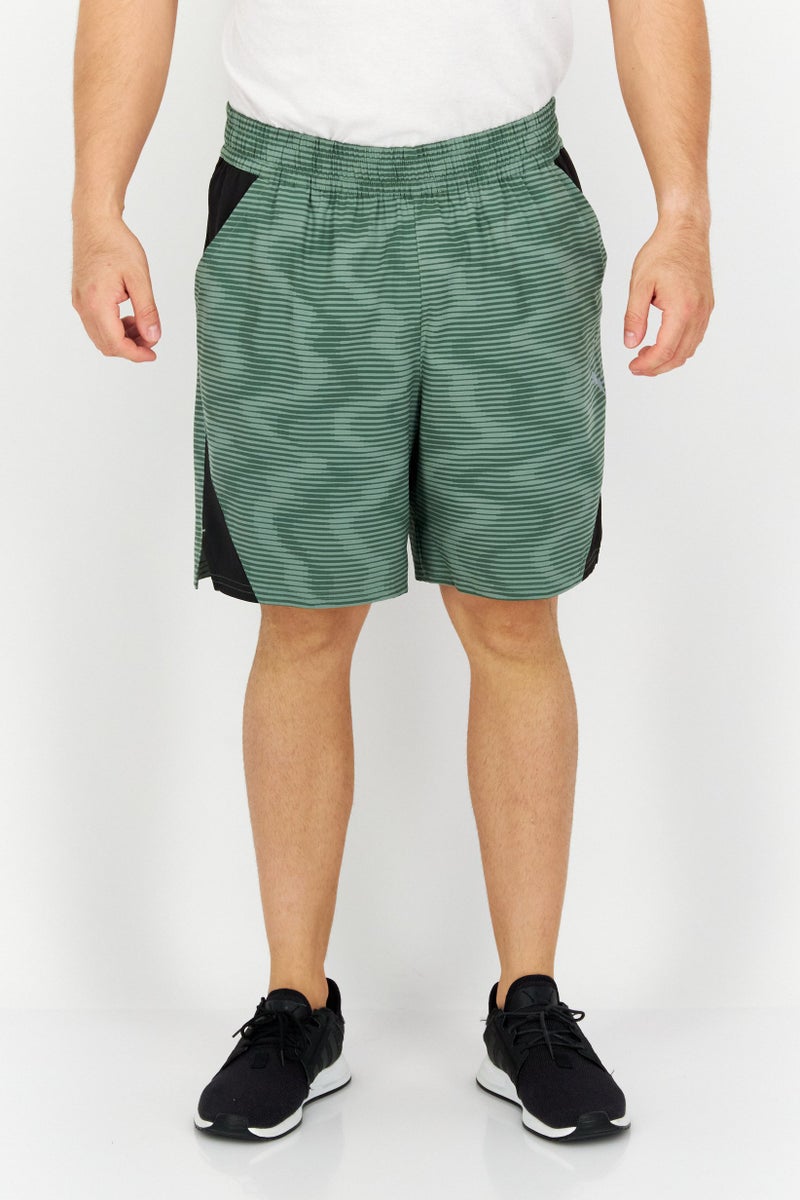 PUMA Men Sportswear Fit Training Shorts, Green - Image 1
