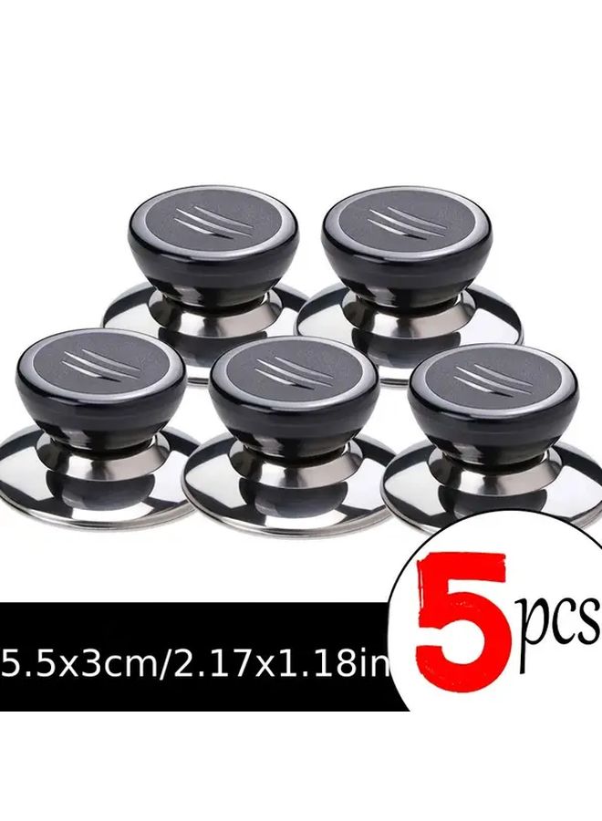 5pcs Acrylic Anti Scald Pot Lid Handles Kitchen Accessories No Electricity Required - Image 3