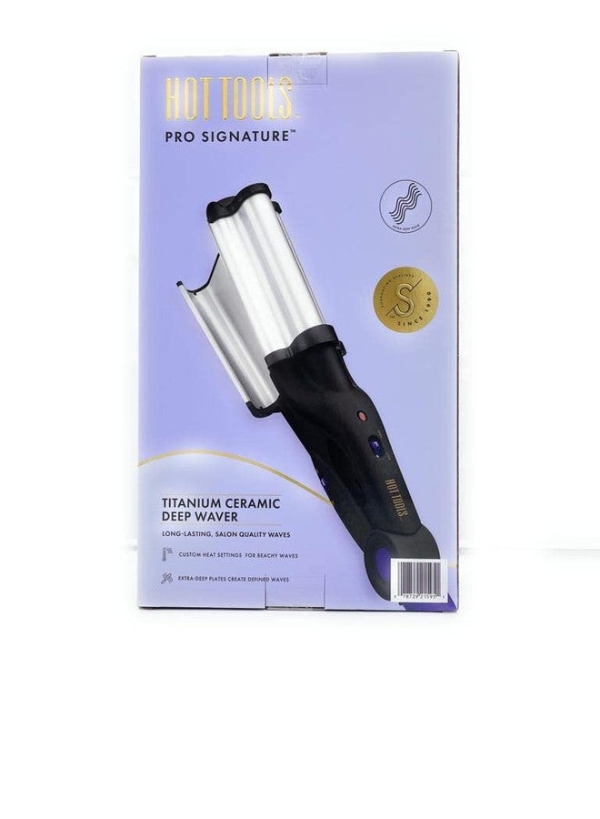 hot Tools pro Signature Titanium Ceramic deep Waver - Image 2