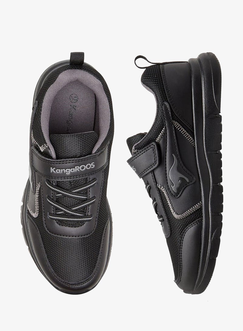 kangaROOS Boys' Panelled Sports Shoes with Hook and Loop Closure - Image 3