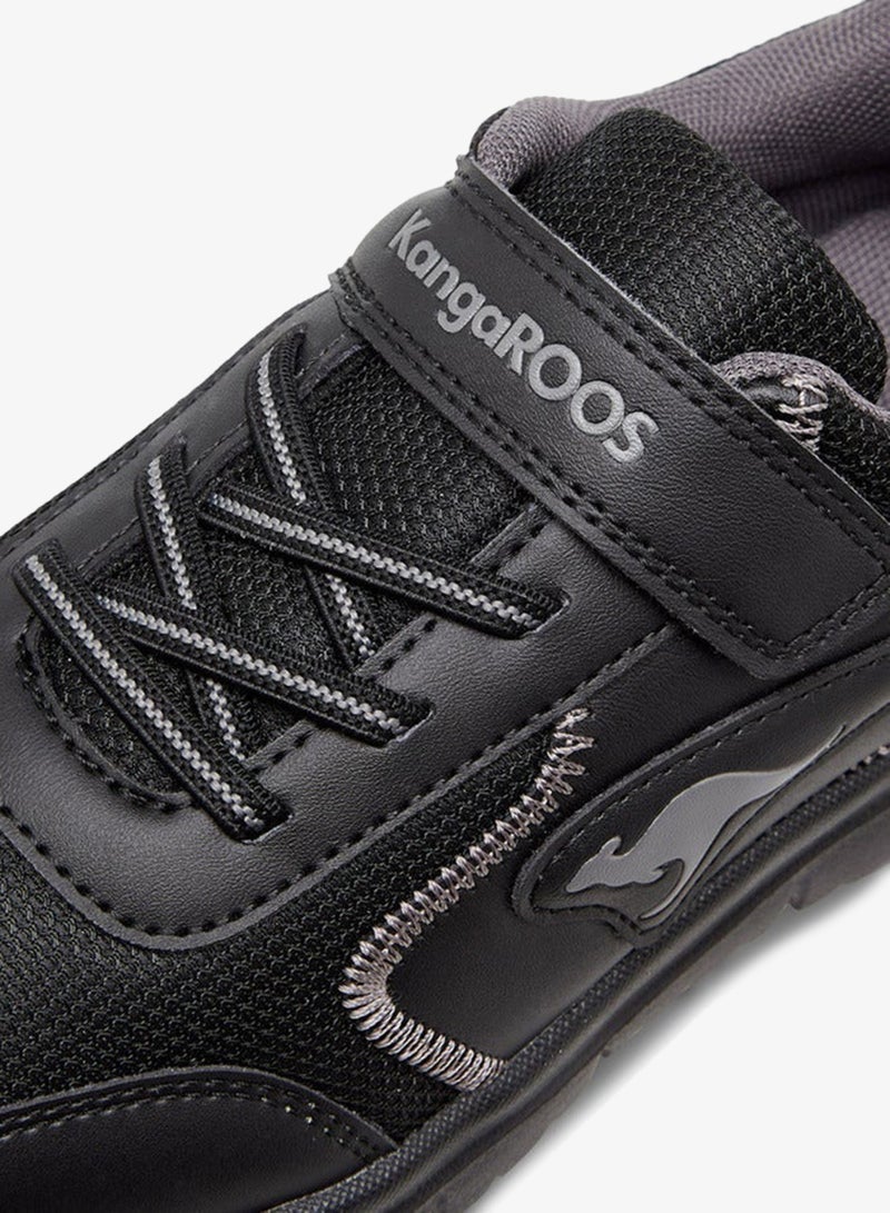 kangaROOS Boys' Panelled Sports Shoes with Hook and Loop Closure - Image 4
