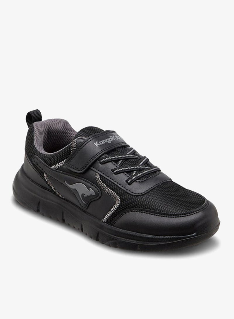 kangaROOS Boys' Panelled Sports Shoes with Hook and Loop Closure - Image 2