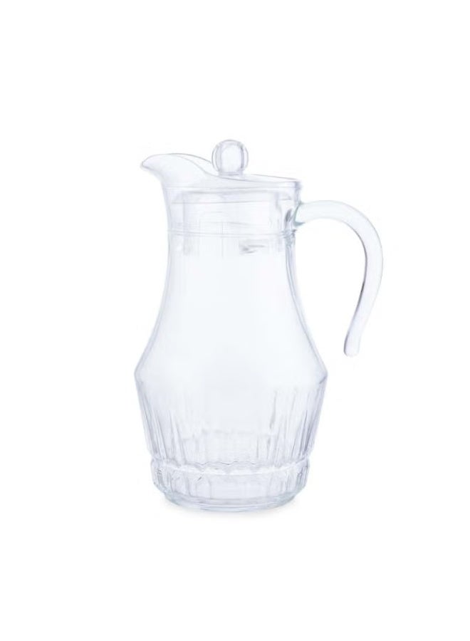 Luminarc Orient 7-Piece Glass Drink Set with Pitcher and 6 Glasses – Elegant Beverage Serving Set - Image 2
