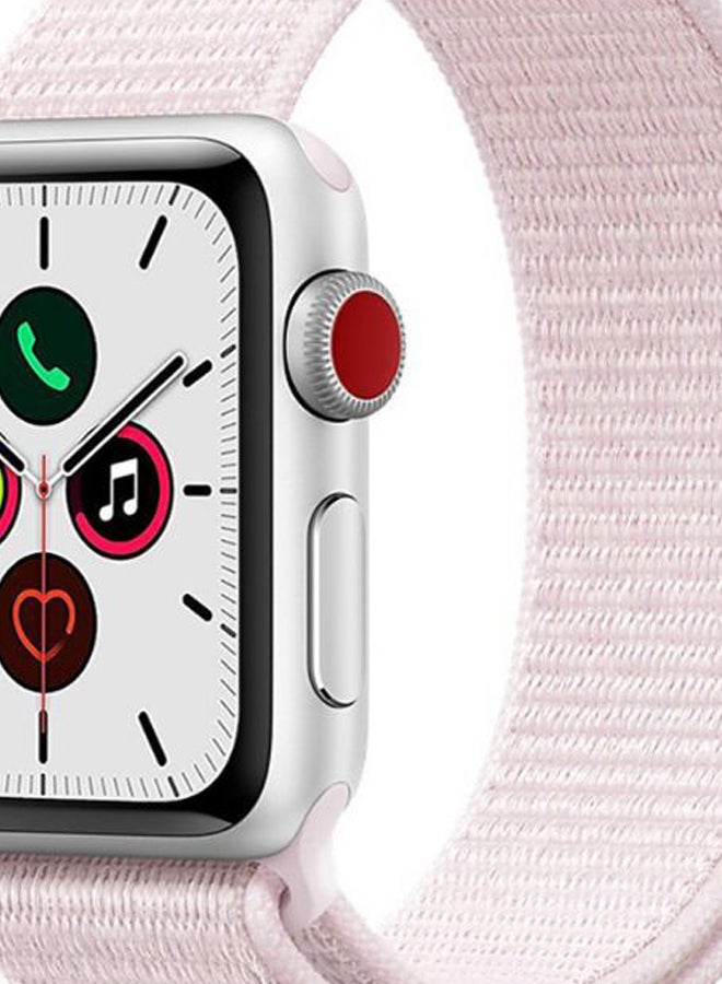 Perfii Solid Replacement Band For Apple Watch Series 5/4/3/2/1 Pearl - Image 2