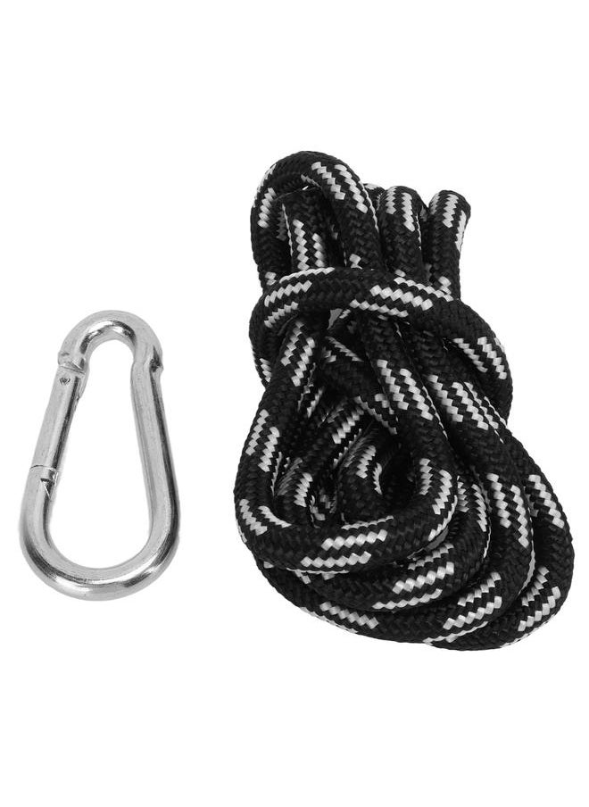 Thoraya - 1.8m Hammock Strap High Load Outdoor Camping Hammock Swing Straps Rope with Carabiner - Image 1