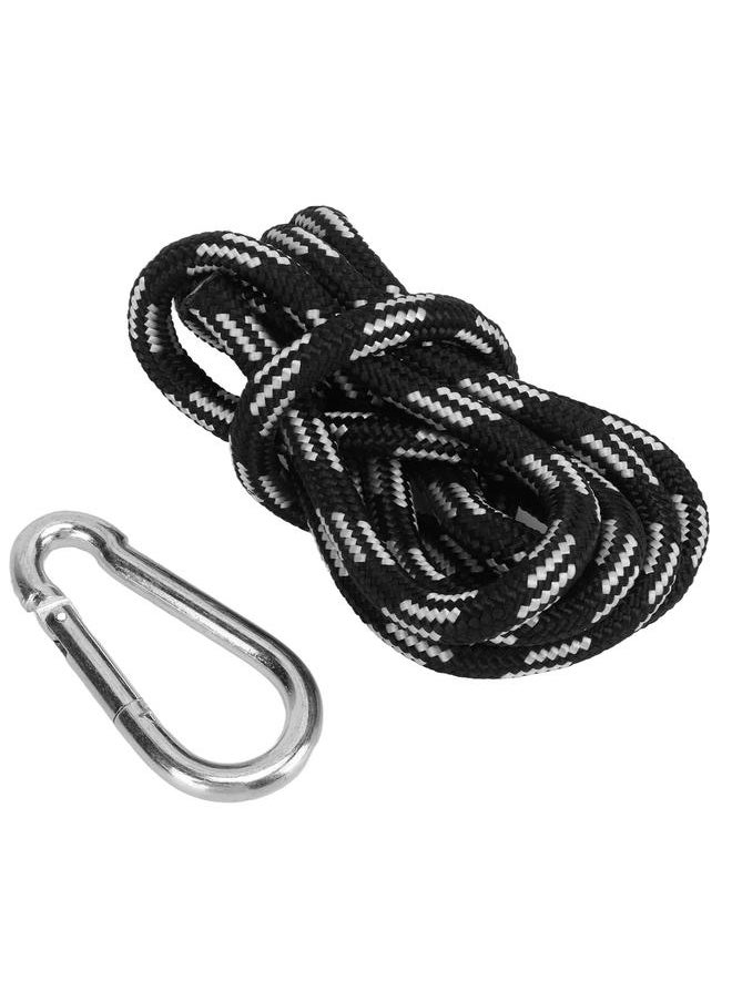Thoraya - 1.8m Hammock Strap High Load Outdoor Camping Hammock Swing Straps Rope with Carabiner - Image 1
