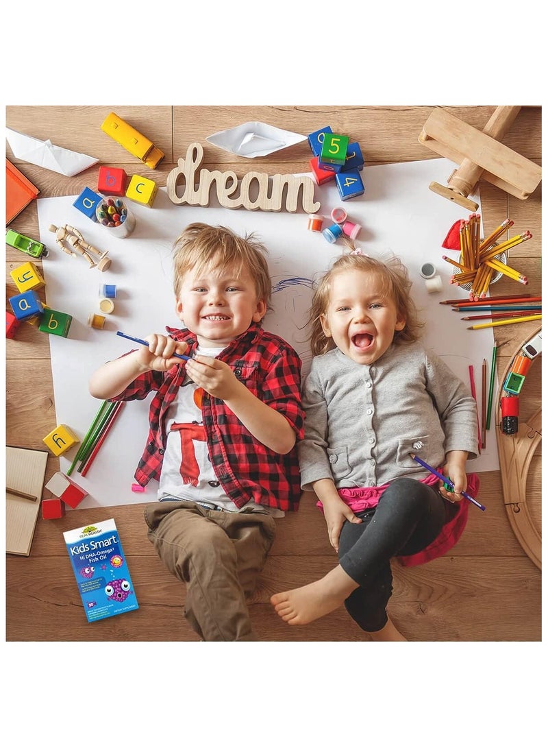 Real Health Bioglan Kid'S Dha Omega-3 Fish Oil Chewable Supplement 30 Pieces - Image 5