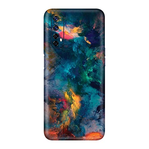 FCS Printed Back Skin for Oppo Realme Narzo 20 Pro, Matte Finish (Not Back Case) Pattern-E-03 - Image 1