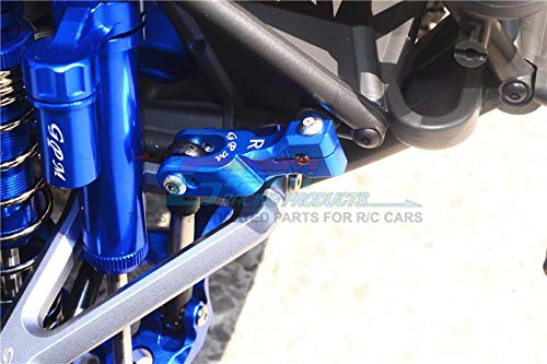 Generic GPM Traxxas Unlimited Desert Racer 4X4 (#85076-4) Upgrade Parts Spring Steel Front Sway Bar & Aluminum Sway Bar Arm & Stainless Steel Linkage - 12Pc Set Black  - Image 2