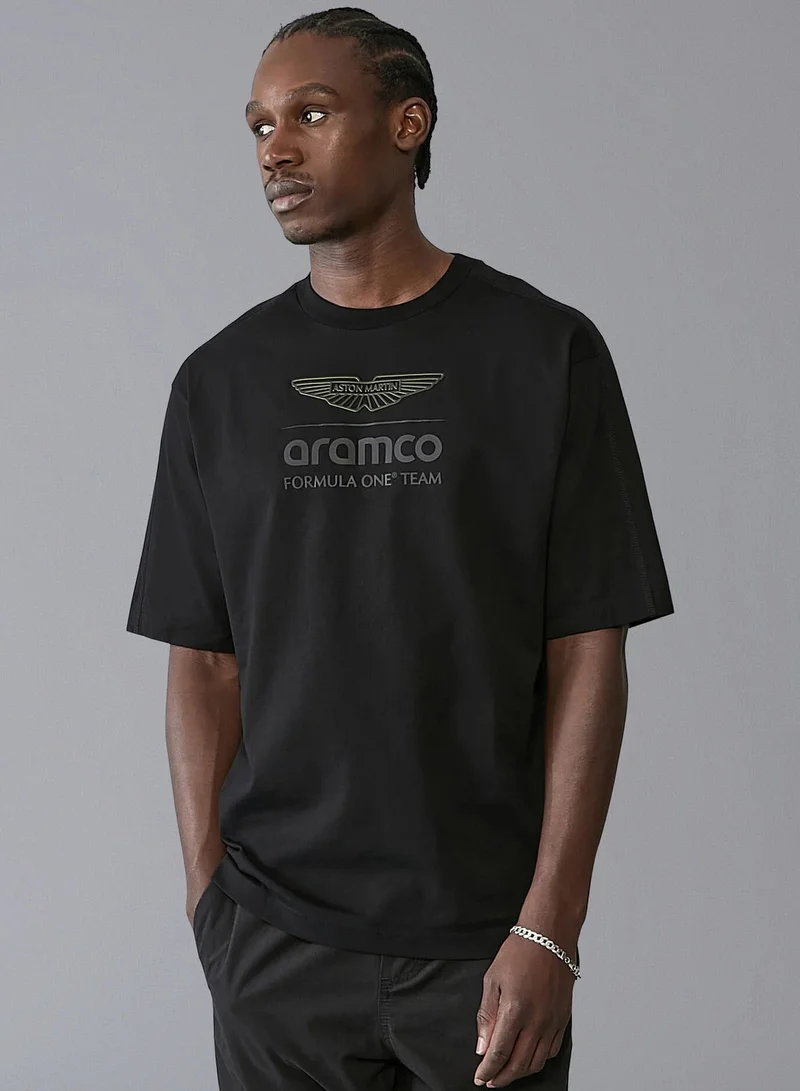 Aston Martin AMF1 FW LOGO STEALTH TEE