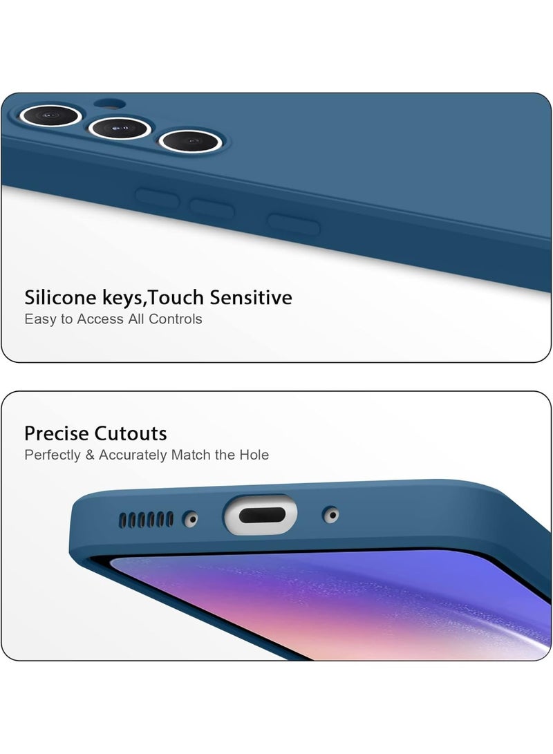 YJS Samsung Galaxy A24 Case Cover Slim Fit Jelly Silicone Case for Galaxy A24 Shockproof Matte Finish Phone Cover for Samsung Galaxy A24 - Image 5