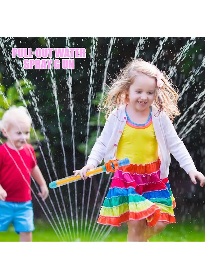 KASTWAVE Water Shooters For Kids 6 Pcs Children Water Soaker Toys Pull Out Design Outdoor Beach & Pool Games Liquid Fighting Game With Fountain Effect For Birthday Parties - Image 5