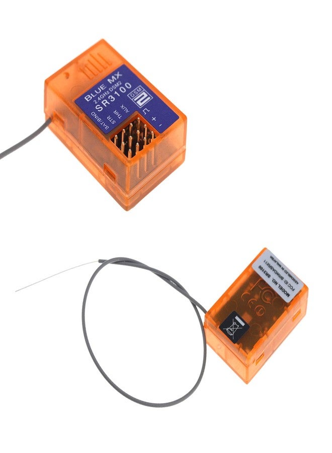 SING F LTD Sr3100 Receiver 2.4Ghz Band 3 Channel Rc Car Truck Race Receivers Compatible with Dx4 Dx3 Dx2 - Image 3