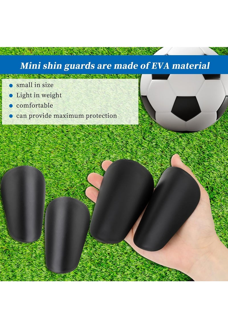 Oasisgalore 2 Pairs of Mini Soccer Shin Guards, Anti-Slip, Small, Professional Football Shin Pads for Men, Women, Adults  - Image 3
