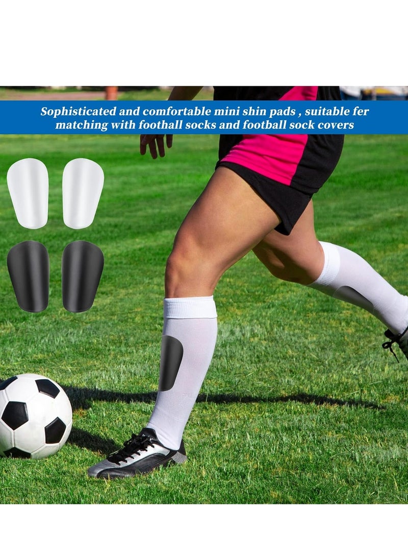Oasisgalore 2 Pairs of Mini Soccer Shin Guards, Anti-Slip, Small, Professional Football Shin Pads for Men, Women, Adults  - Image 5