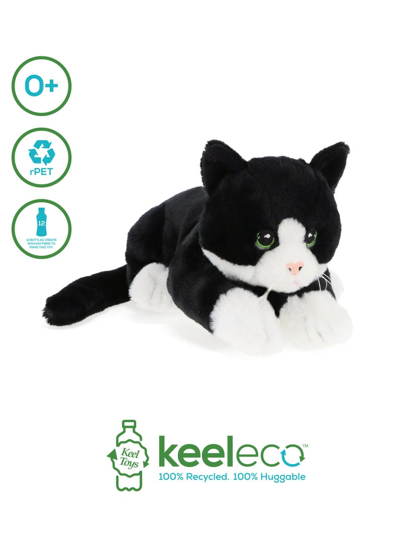 Keel Toys Keeleco Kittens 22cm, Assorted 1 Piece (Style & Color May Vary) | Soft Toy | Plush Toy | Gift for Kids and Adults - Image 4