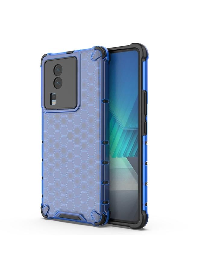 إيروريكس جراب لهاتف vivo iQOO Neo7 مقاوم للصدمات على شكل خلية نحل من البولي يوريثين الحراري + جراب هاتف من البولي يوريثين الحراري - Image 1