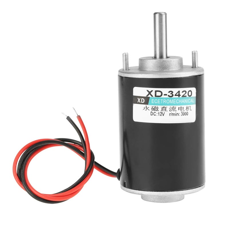 12V 3000 RPM DC Electric Motor For Cotton Candy Machine And Small Cutting Grinding - Image 3