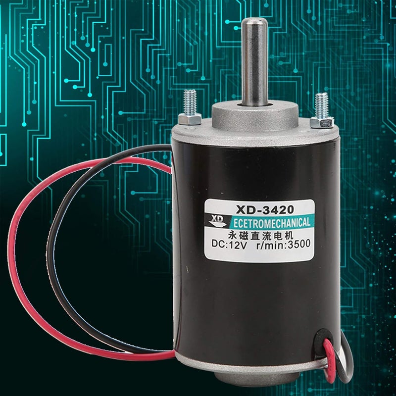 12V 3000 RPM DC Electric Motor For Cotton Candy Machine And Small Cutting Grinding - Image 5