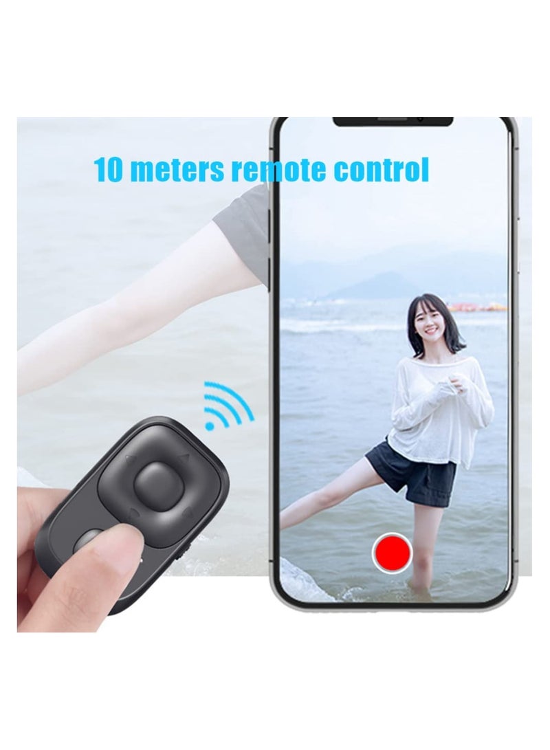 SOLARAE Remote Shutter, Camera Wireless Remote Control Selfie Button with Rechargeable for iPhone & Android, Timer Remote Control Camera Stick Shutter Release,  for HD Selfie Clicker for Photos & Videos - Image 2