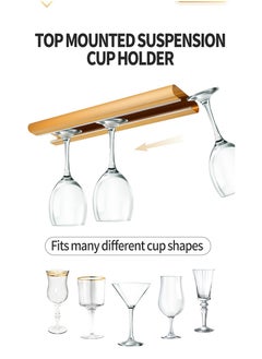 Beirui Glassware Racks, Stainless Steel Hanging Tall Glassware Racks, Glassware Racks, Metal Storage Racks, Tall Glassware Racks Glassware Drying Storage Racks for Kitchen and Dining Room  - Image 5