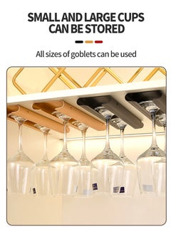Beirui Glassware Racks, Stainless Steel Hanging Tall Glassware Racks, Glassware Racks, Metal Storage Racks, Tall Glassware Racks Glassware Drying Storage Racks for Kitchen and Dining Room  - Image 4