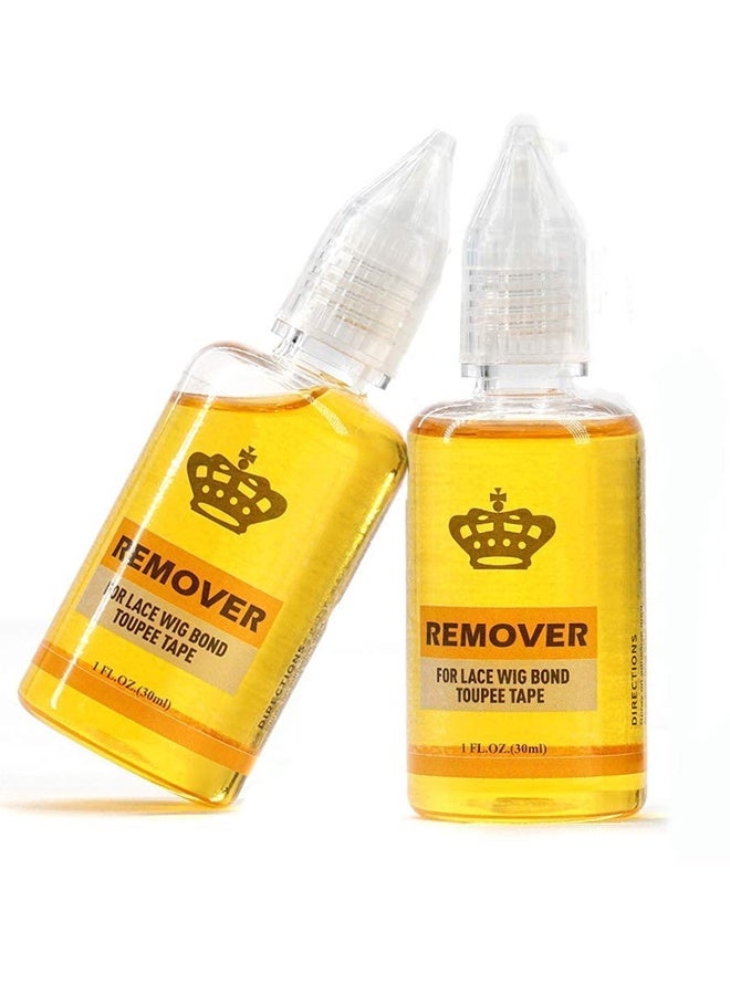 Trikeel 2pcs Wig Glue Remover - Fast Acting Hair Extensions Remover Tape in Extension Remover, Adhesive Remover, Lace Glue Remover, Easiest Tape in Extension Adhesive and Residue Remover - Image 1