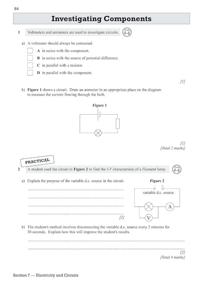 null - GCSE Physics Edexcel Exam Practice Workbook (includes answers) - Image 1