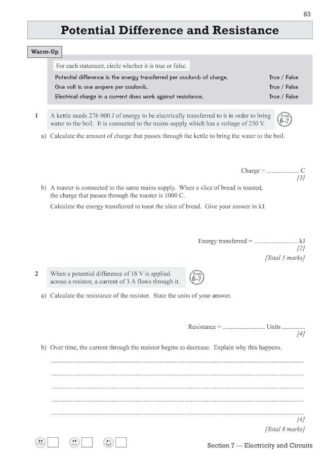 null - GCSE Physics Edexcel Exam Practice Workbook (includes answers) - Image 1