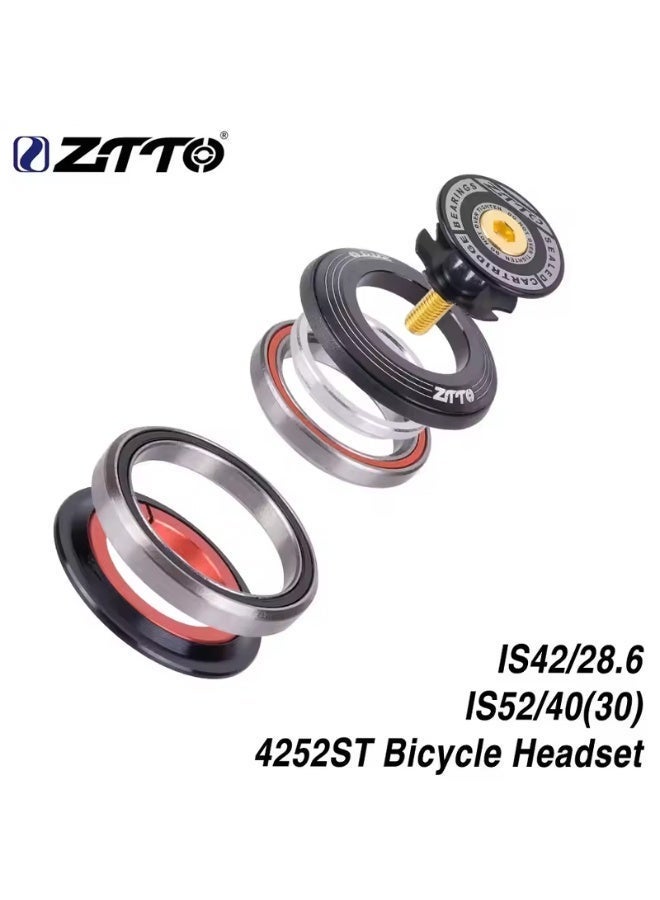 زد تي تي أو طقم سماعة دراجة ZTTO ‏ZS44 IS42 IS52 ZS56 مقاس 1-1/8 بوصة 28.6 مم للدراجات الجبلية MTB متوافق مع إطارات وشوك مستقيمة ومخروطية 42 مم 44 مم 56 مم - Image 5