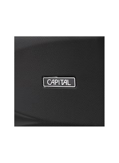 CAPITAL طقم حقائب أمتعة بعجلات من الجانب الصلب، 3 قطع، أسود (S-20&quot;،M-24&quot;،L-28&quot;)  - Image 3