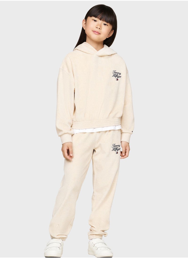 TOMMY HILFIGER - Kids Logo Sweatpants - Image 1