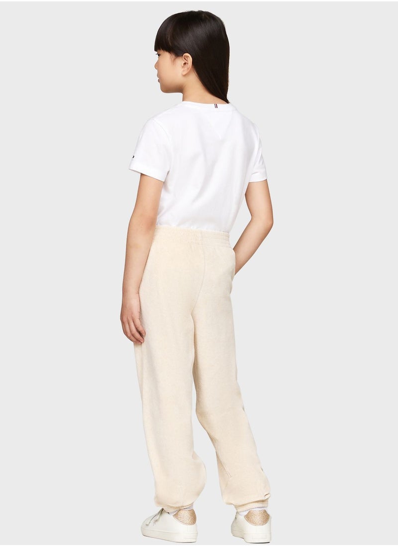 TOMMY HILFIGER - Kids Logo Sweatpants - Image 1