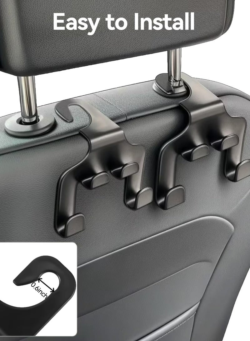Oasisgalore 2 in 1 Thickened Car Purse Hooks for Hanging, Holds Up to 60lbs, 2 Pack  - Image 4