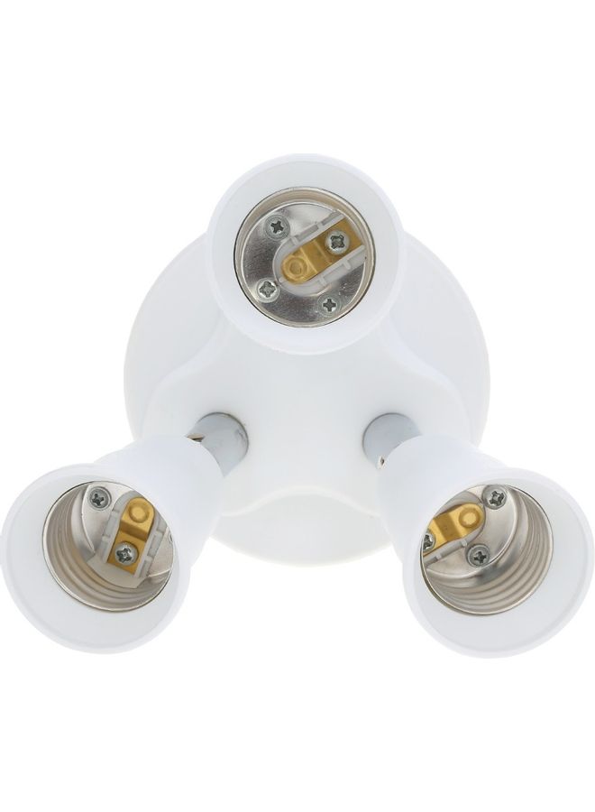 3 In 1 Light Socket White - Image 4
