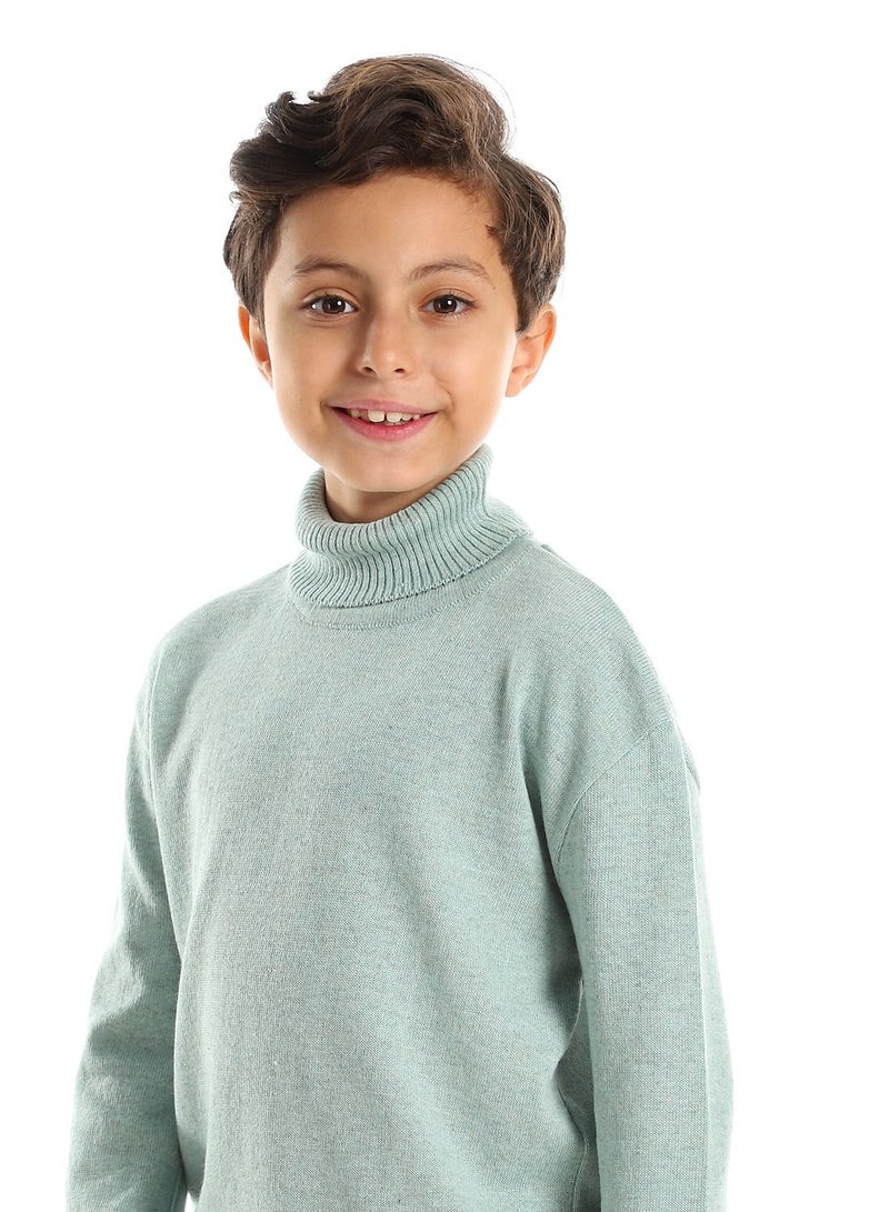 سيزار هاي كول صوف أولادي برقبة عالية  - Image 3