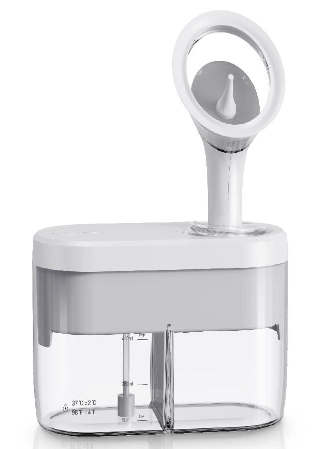 جهاز تنظيف الأذن KAUGIC يعمل بالطاقة المائية، مجموعة إزالة شمع الأذن الكهربائية، مؤهلة لـ FSA HSA، مجموعة ري الأذن مع نظام صرف و 4 أوضاع تنظيف، مجموعة غسل الأذن آمنة وفعالة للبالغين مع 3 نصائح للأذن - Image 1