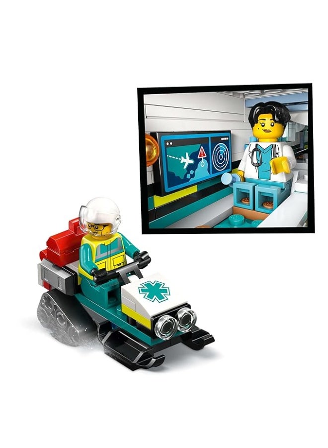 LEGO Emergency Air Ambulance Airplane 60465 - Image 5