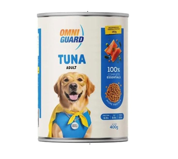 Omni Guard Tuna Adult Dogs Canned Wet Food 400g - Complete MeaL